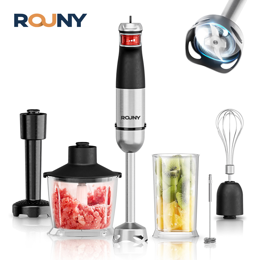 Immersion Hand Blender Set - Elektrikli El Tipi Çubuk Blender 6'sı