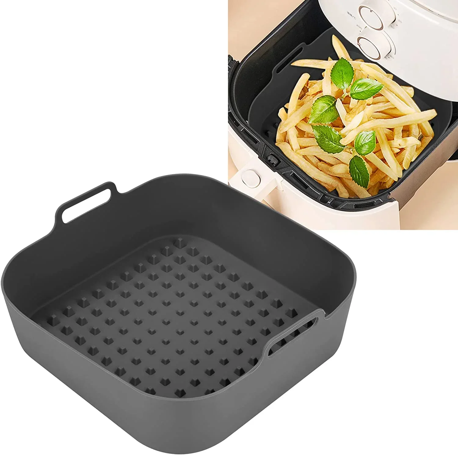 Hava Fritöz Silikon Pot Kalın  - Air Fryer Silicone Pot Liner incelemesi ve fiyatı