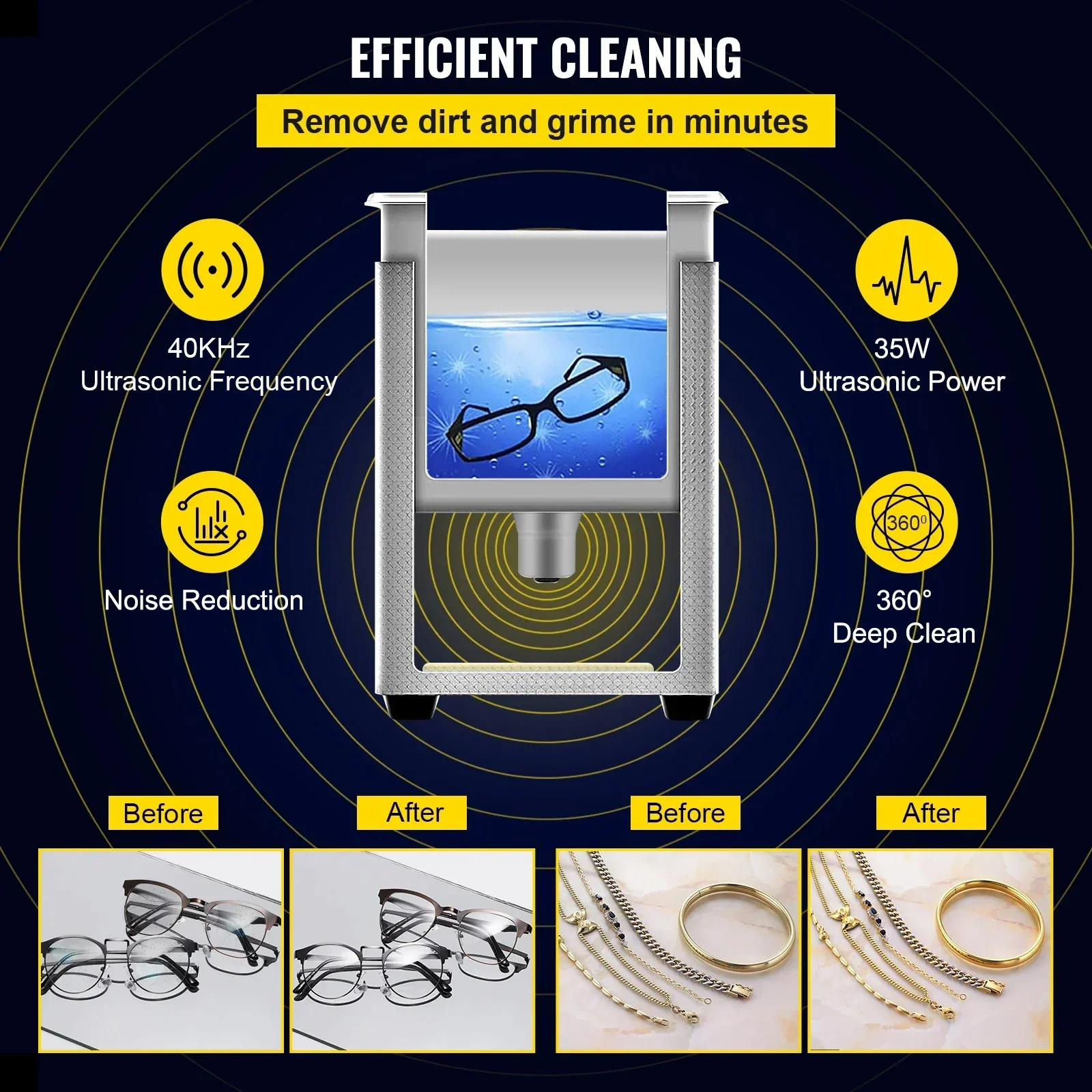 SIHAO Ultrasonik Temizleyici,  - Home Appliances incelemesi ve fiyatı