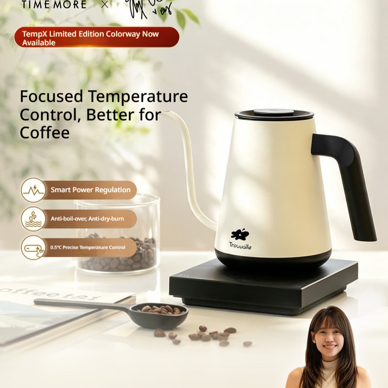 Timemore Fish Pro X Elektrikli - Electric Kettle Temperature Control incelemesi ve fiyatı