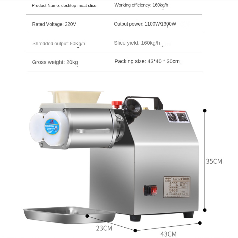 Et dilimleyici ticari elektrik - Automatic Meat Slicer Home incelemesi ve fiyatı