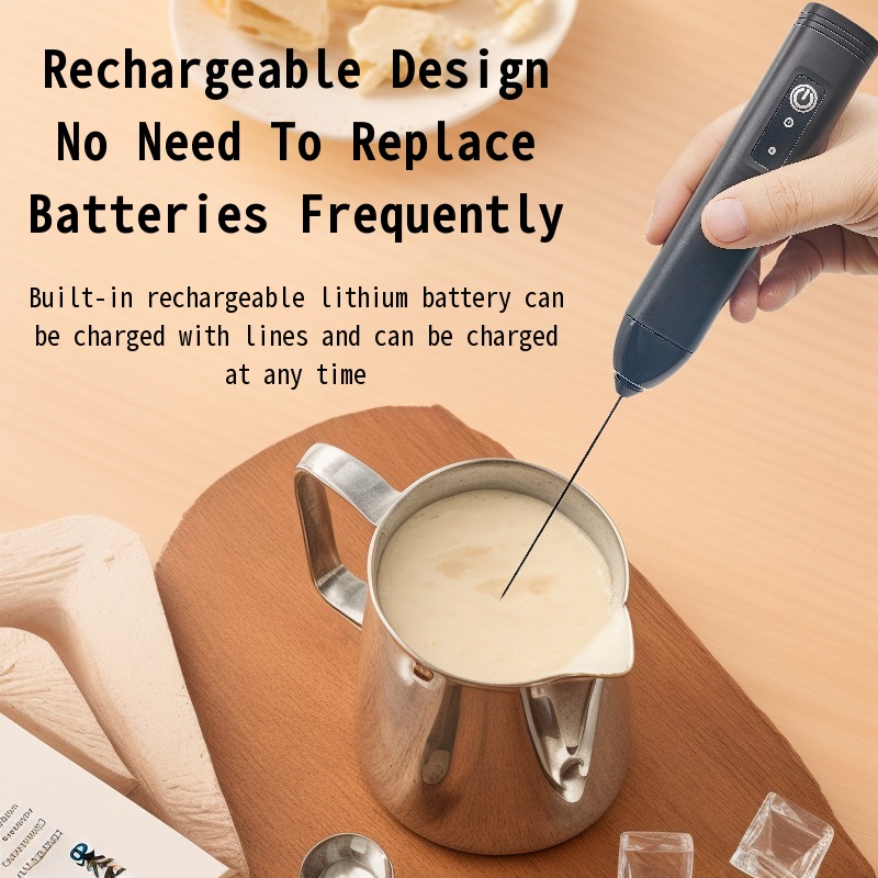 Elektrikli Süt Köpürtücü + Yum - Electric Milk Frother Handheld incelemesi ve fiyatı