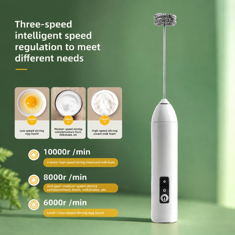 Elektrikli Süt Köpürtücü + Yum - Electric Milk Frother Handheld incelemesi ve fiyatı